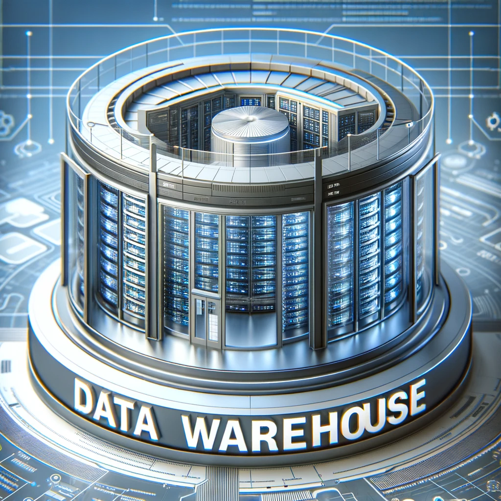 Imagen Data Warehouse creada por Generative AI